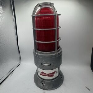 RARE Budweiser Red Goal Light NHL V1 Edition. Tested Some Flaws, *Please READ*